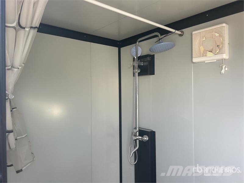 KJ K1522 7 ft 4 in x 5 ft Portable Portable Toilet Kiti naudoti statybos komponentai