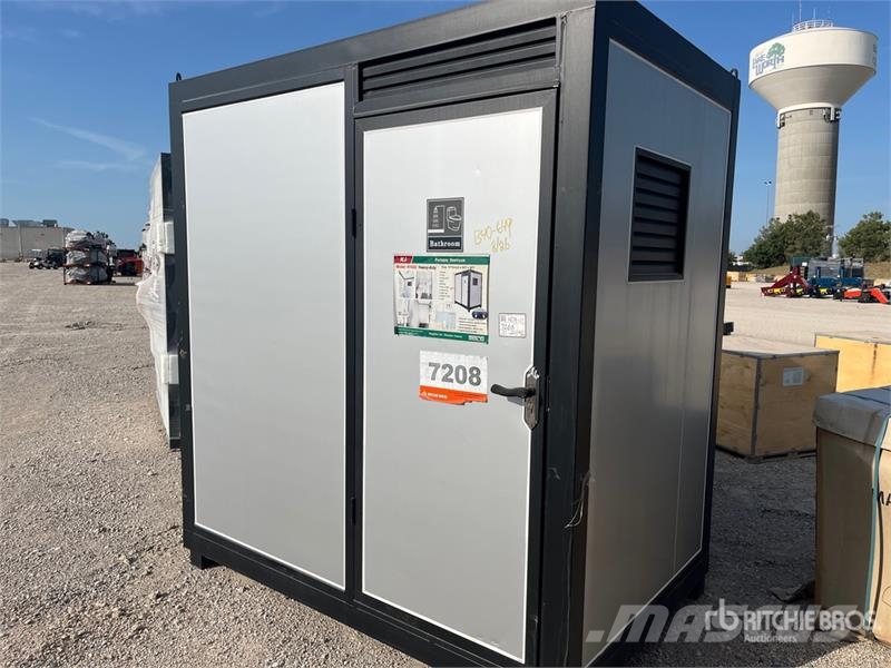 KJ K1522 7 ft 4 in x 5 ft Portable Portable Toilet Kiti naudoti statybos komponentai