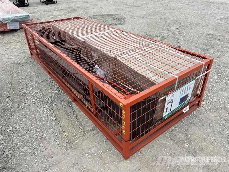 KJ K1824 18 ft x 24 ft Basketball Court w/Adjustable  مكونات أخرى