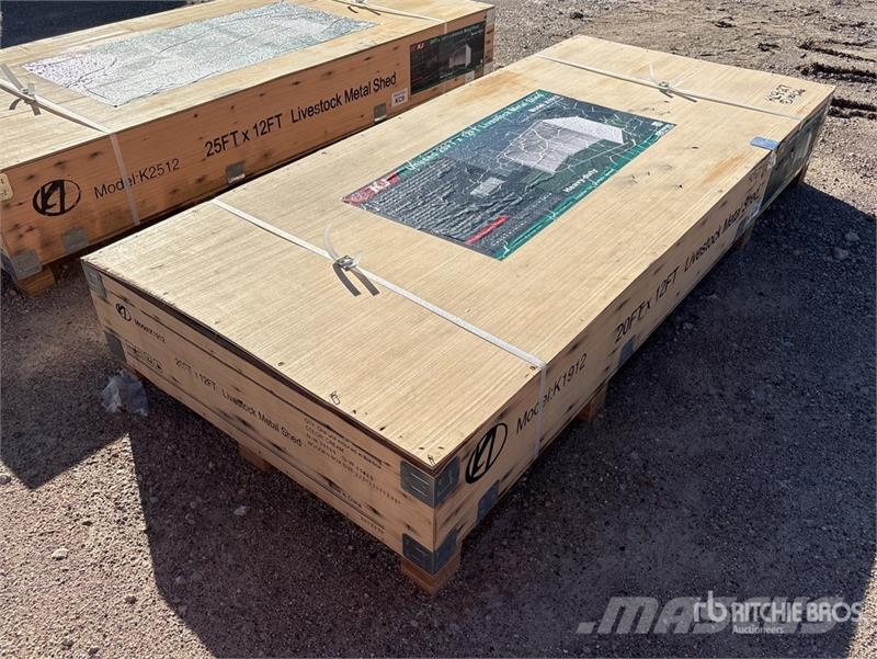 KJ K1912 12 ft x 20 ft Livestock Shelter (Unused) Otros equipos y accesorios para ganadería