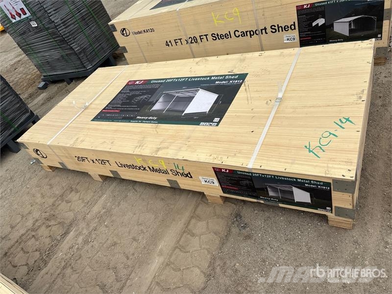 KJ K1912 12 ft x 20 ft Livestock Shelter (Unused) ماكينات وملحقات مواش أخرى
