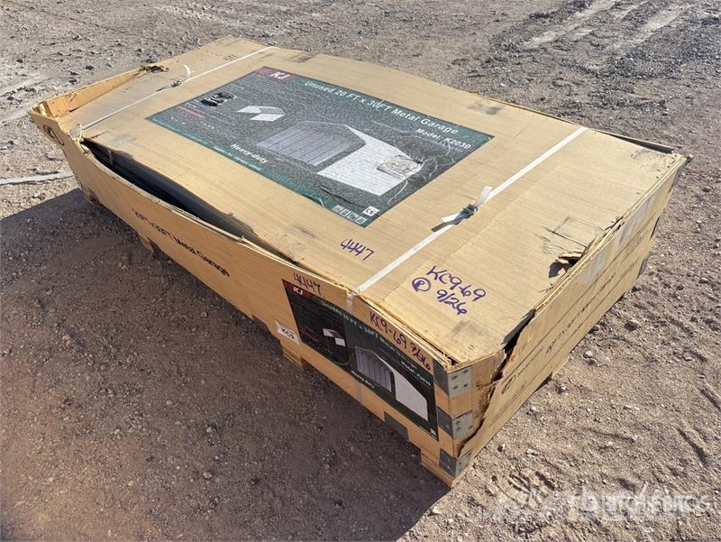 KJ K2030 20 ft x 30 ft Enclosed (Unused) Edificación de acero