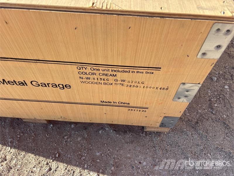 KJ K2030 20 ft x 30 ft Enclosed (Unused) Edificación de acero