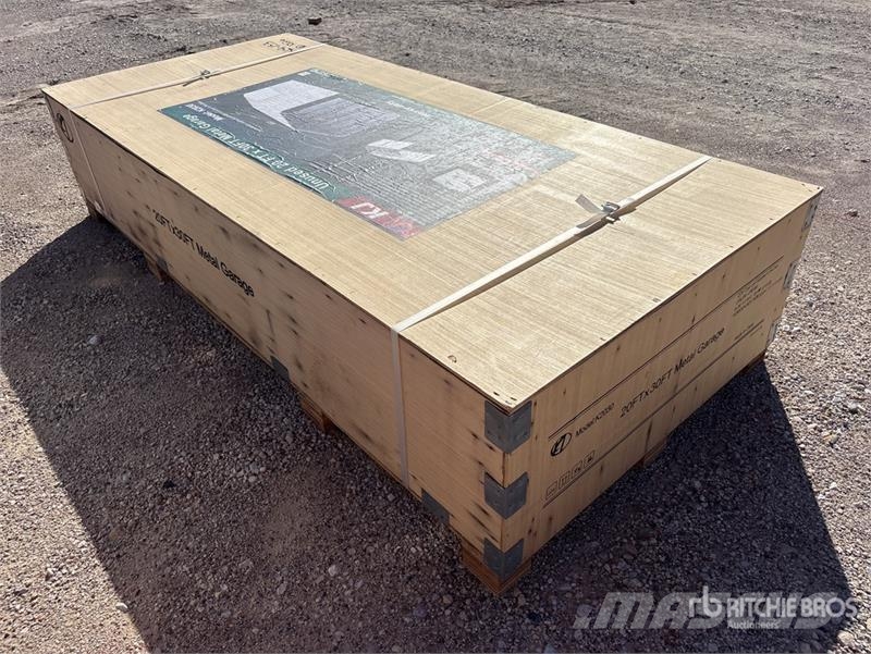 KJ K2030 20 ft x 30 ft Carport (Unused) Teraskonstruktsiooniga ehitised
