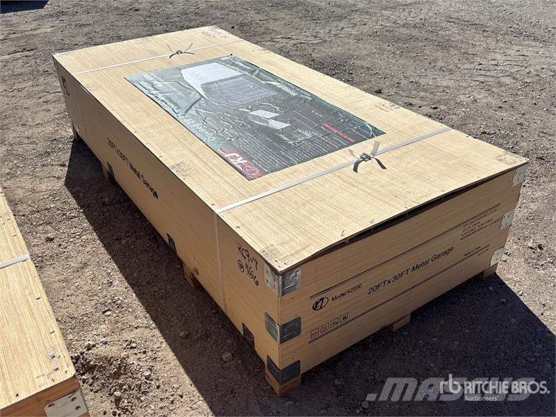 KJ K2030 Enclosed Carport (Unused) Ατσάλινο πλαίσιο κτιρίων