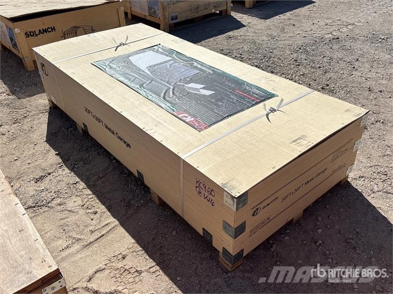 KJ K2030 Enclosed Carport (Unused) Ατσάλινο πλαίσιο κτιρίων