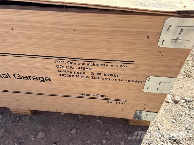 KJ K2030 Enclosed Carport (Unused) Ατσάλινο πλαίσιο κτιρίων