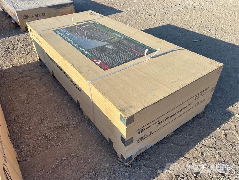 KJ K2223G 23 ft x 22 ft Double Garage Metal Storage B Steel frame buildings