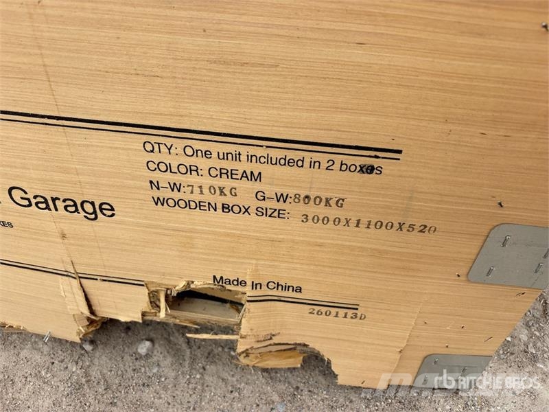 KJ K2346 Metal Garage Shed (Unused) Hangar