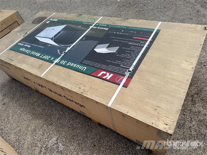 KJ K3020 20 ft x 30 ft Carport (Unused) Jeklene gradbene konstrukcije