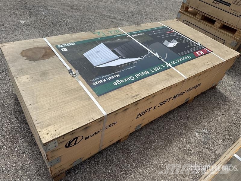 KJ K3020 20 ft x 30 ft Carport (Unused) Jeklene gradbene konstrukcije