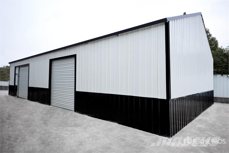 KJ K3156 31 ft x 56 ft Heavy Duty Metal Garage Storag Stalen constructies