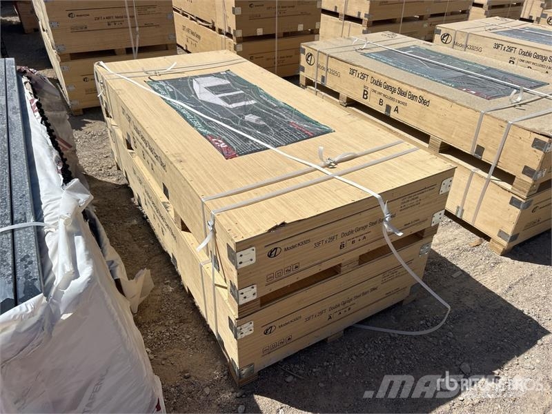 KJ K3325 Double Garage Metal (Unused) 철골 건물