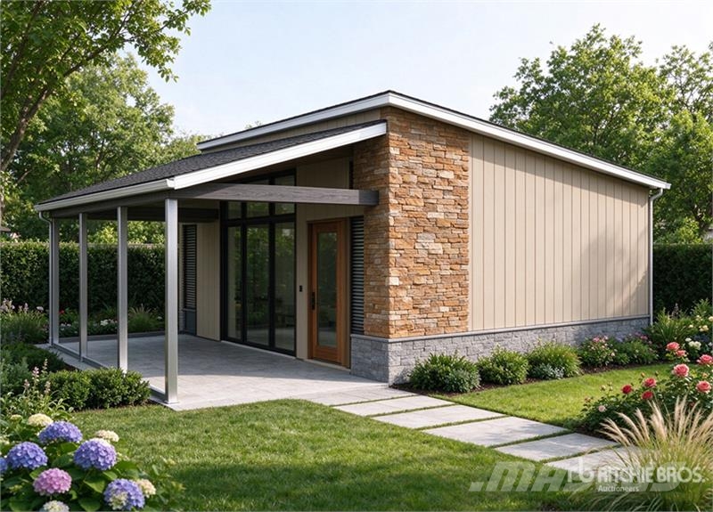 KJ K3535 35 ft x 35 ft Prefabricated Metal Frame Only Andre hengere