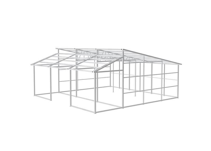 KJ K3535 35 ft x 35 ft Prefabricated Metal Frame Only Other trailers