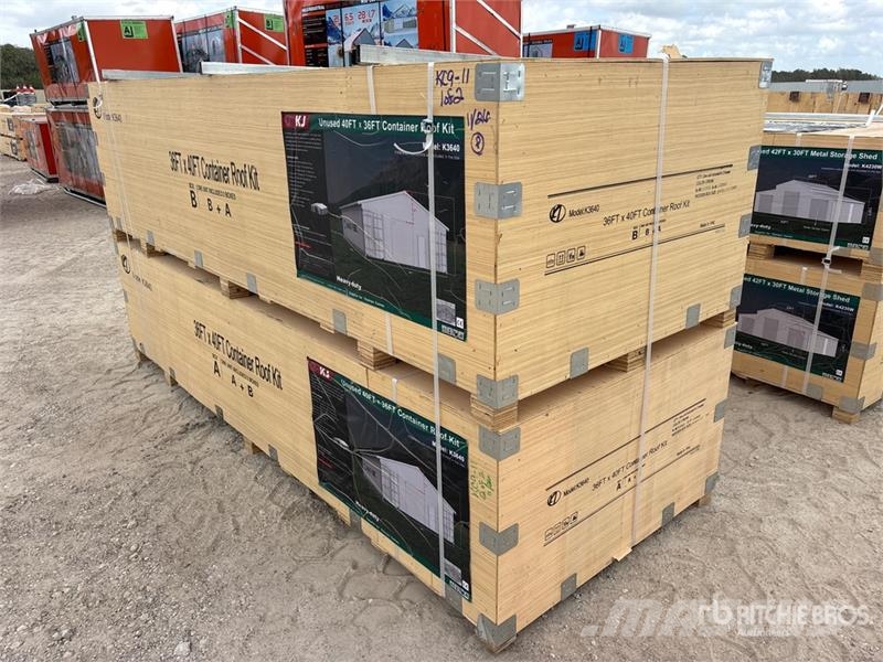 KJ K3640 Enclosed Container Shelter (Unused) Construction - Others
