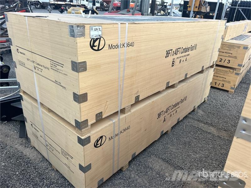 KJ K3640 Enclosed Container Shelter (Unused) Construction - Others