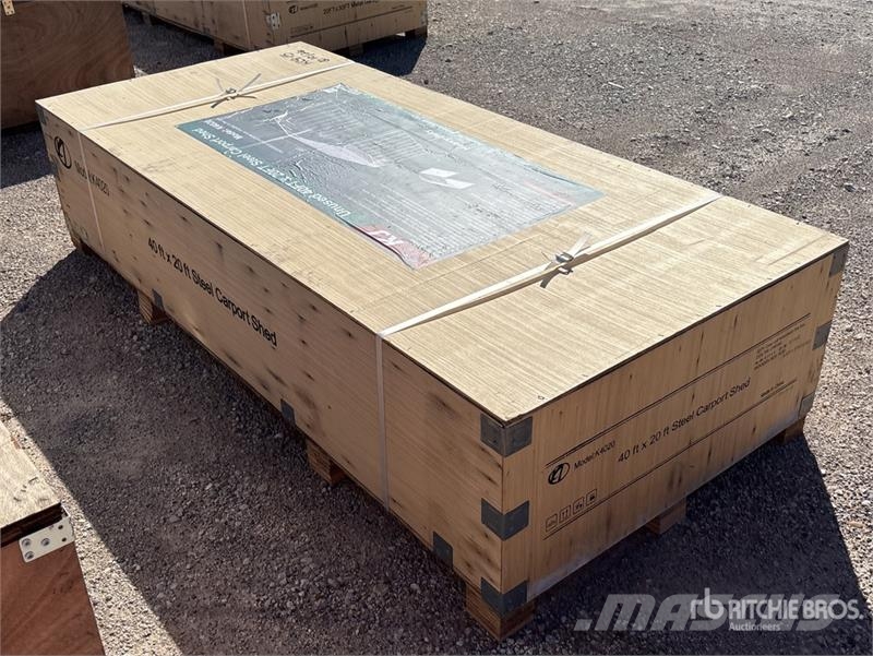 KJ K4020 20 ft x 40 ft (Unused) Edificación de acero