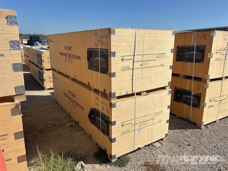 KJ K4080 80 ft x 40 ft Prefabricated Metal Frame Stor Andere Anhänger