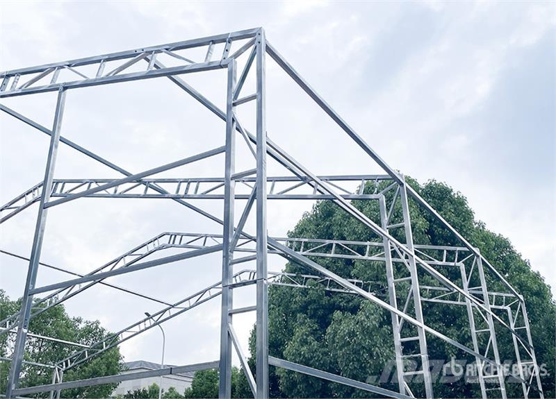 KJ K4080 80 ft x 40 ft Prefabricated Metal Frame Stor Egyéb pótkocsik
