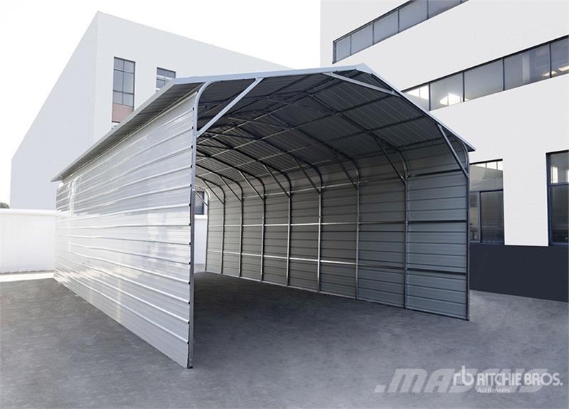 KJ K4120 20 ft x 41 ft Enclosed Carport (Unused) Čelični okviri za građevine