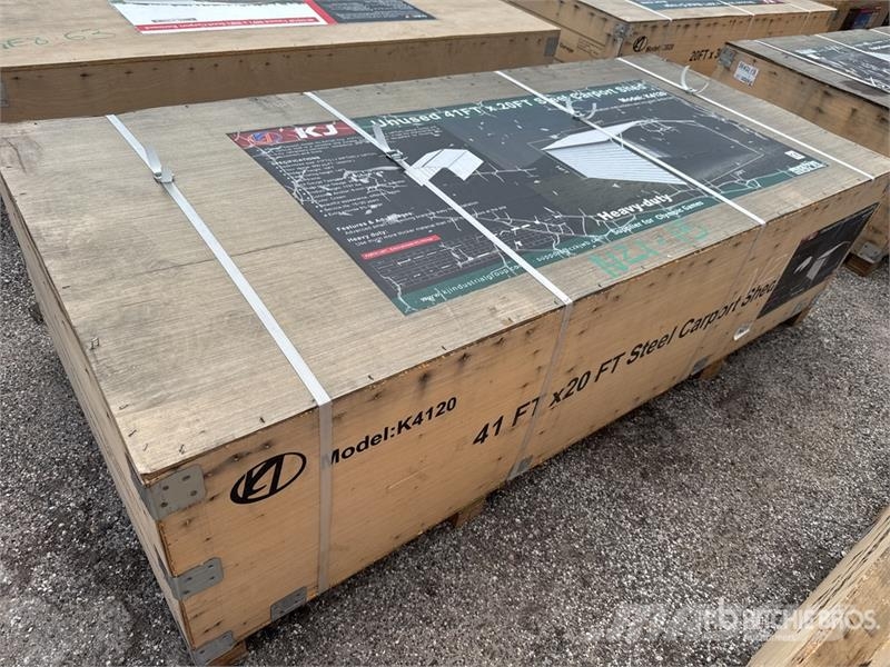 KJ K4120 20 ft x 41 ft Carport (Unused) Jeklene gradbene konstrukcije