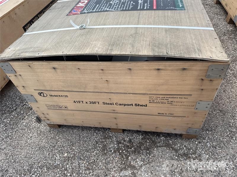 KJ K4120 20 ft x 41 ft Carport (Unused) Jeklene gradbene konstrukcije