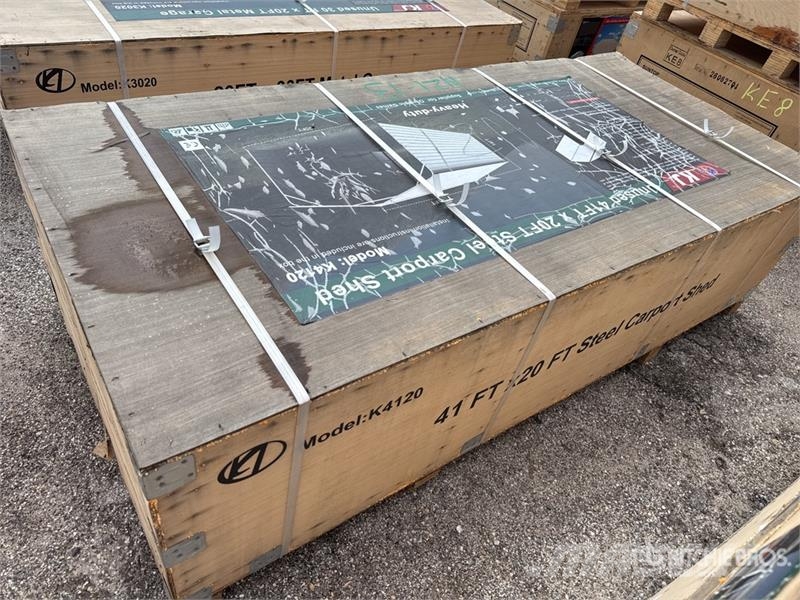 KJ K4120 20 ft x 41 ft Carport (Unused) Jeklene gradbene konstrukcije