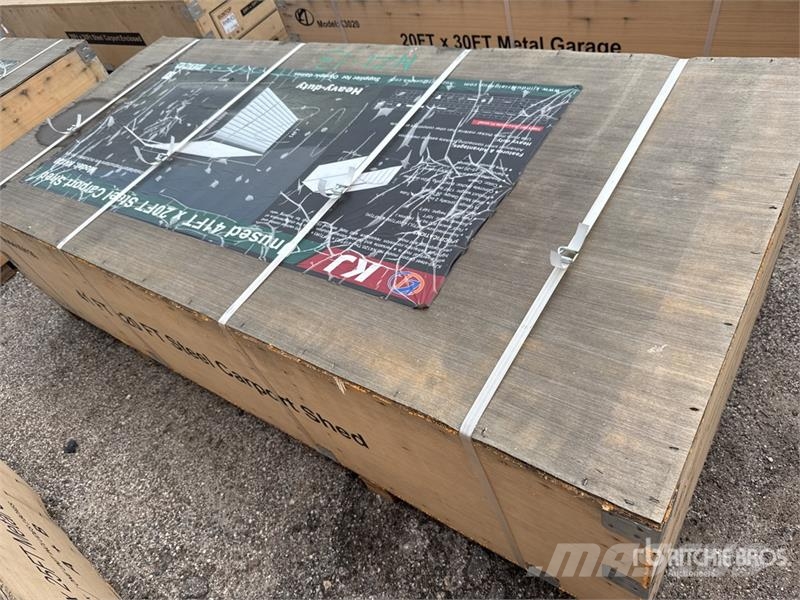 KJ K4120 20 ft x 41 ft Carport (Unused) Jeklene gradbene konstrukcije