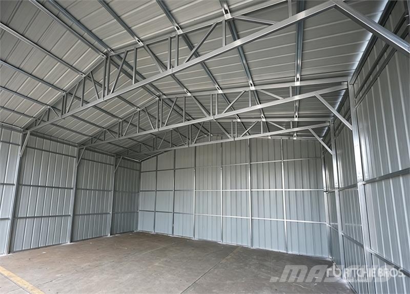KJ K4225 25 ft x 42 ft Heavy Duty Metal Garage (Unuse Other trailers