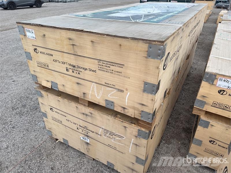 KJ K4230W Metal Storage Shed (Unused) Jeklene gradbene konstrukcije