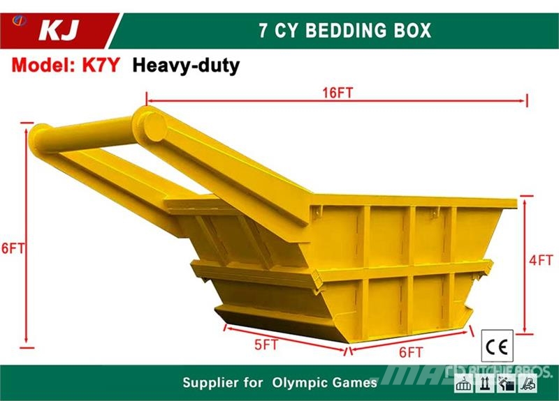 KJ K7Y 7 cyd Bedding Box (Unused) 管道設備