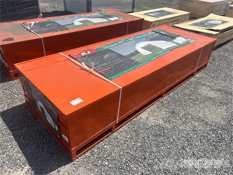 KJ KS3040 30 ft x 40 ft Storage Building (Unused) Teraskonstruktsiooniga ehitised