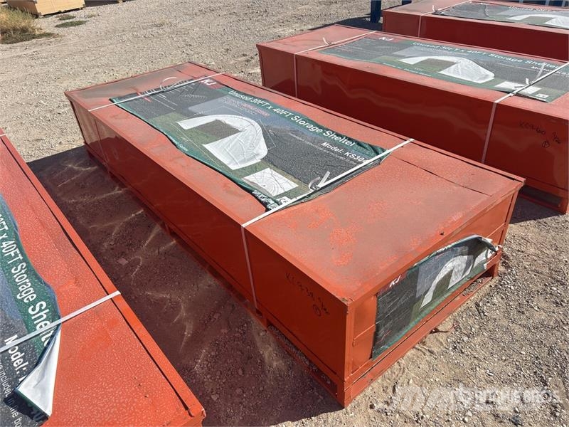 KJ KS3040 30 ft x 40 ft Storage Building (Unused) Teräsrunkorakennukset