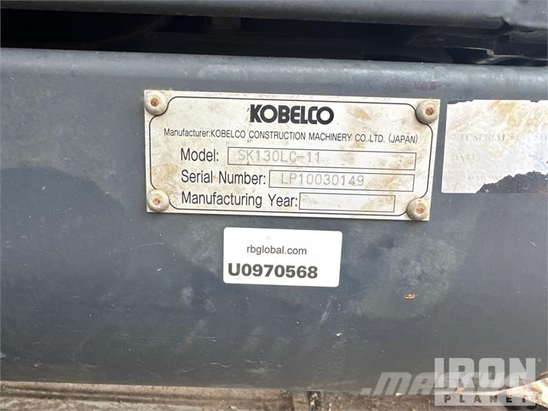 Kobelco SK130LC-11 Tracked Excavator Гусеничные экскаваторы