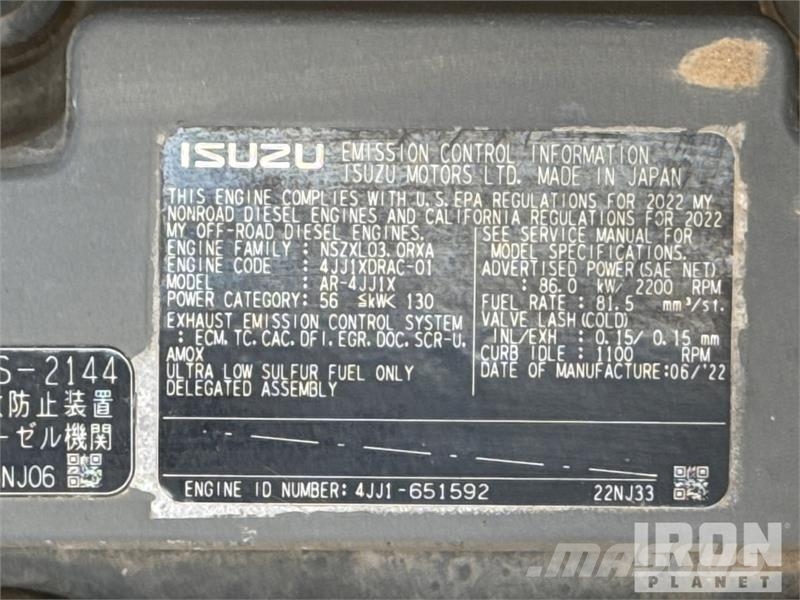 Kobelco SK140SRLC-7 Tracked Excavator Raupenbagger