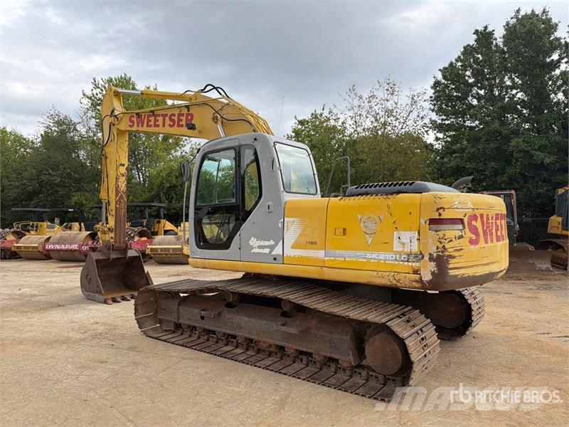 Kobelco SK210LC Pásové rýpadlá