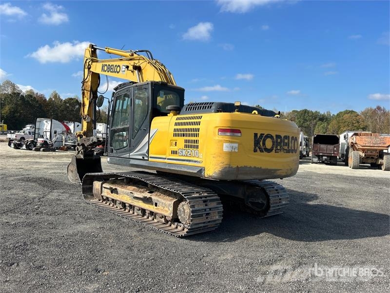 Kobelco SK210LC-10 Tracked Excavator Bagri goseničarji