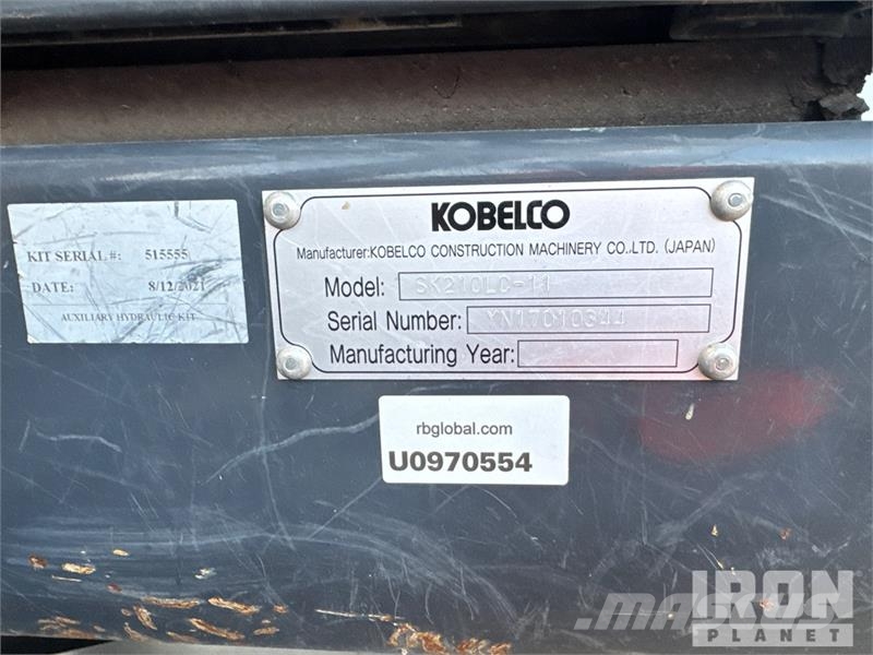 Kobelco SK210LC-11 Tracked Excavator 履帶式 挖土機/掘鑿機/挖掘機