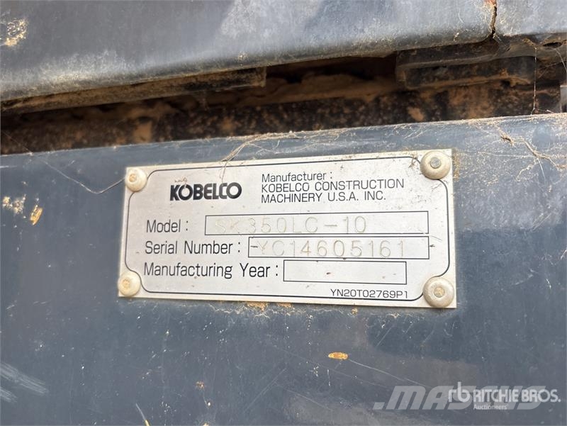 Kobelco SK350 LC Tracked Excavator Гусеничні екскаватори