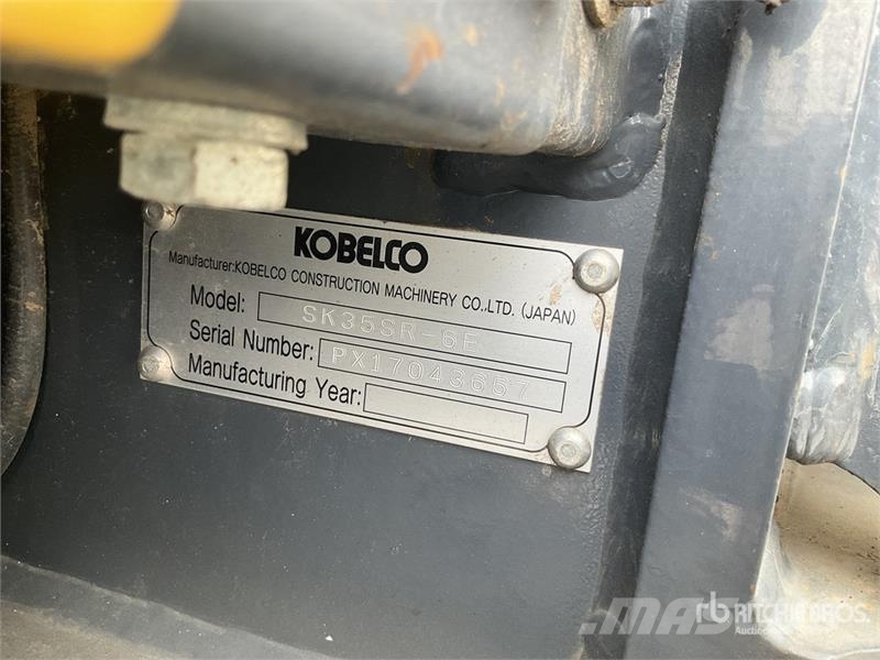 Kobelco SK35SR-6E Mini Excavator Miniexcavadoras