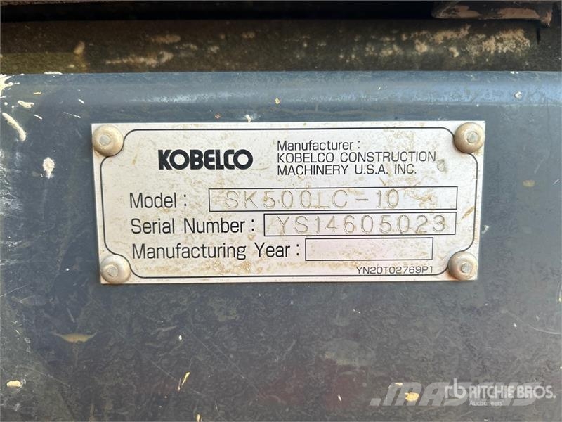Kobelco SK500LC-10 Tracked Excavator Crawler excavators