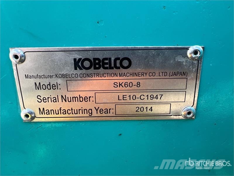 Kobelco SK60 Mini ekskavatori < 7 t