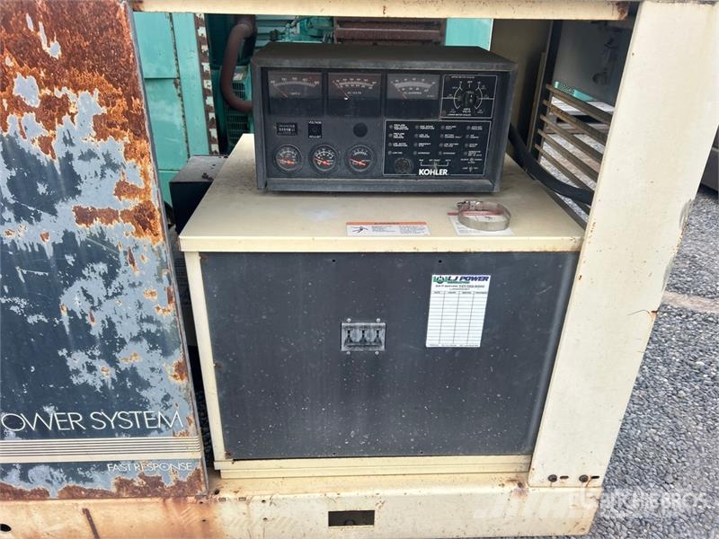 Kohler 45RZ72 40 kW Skid-Mounted Generator Set Dizel generatori