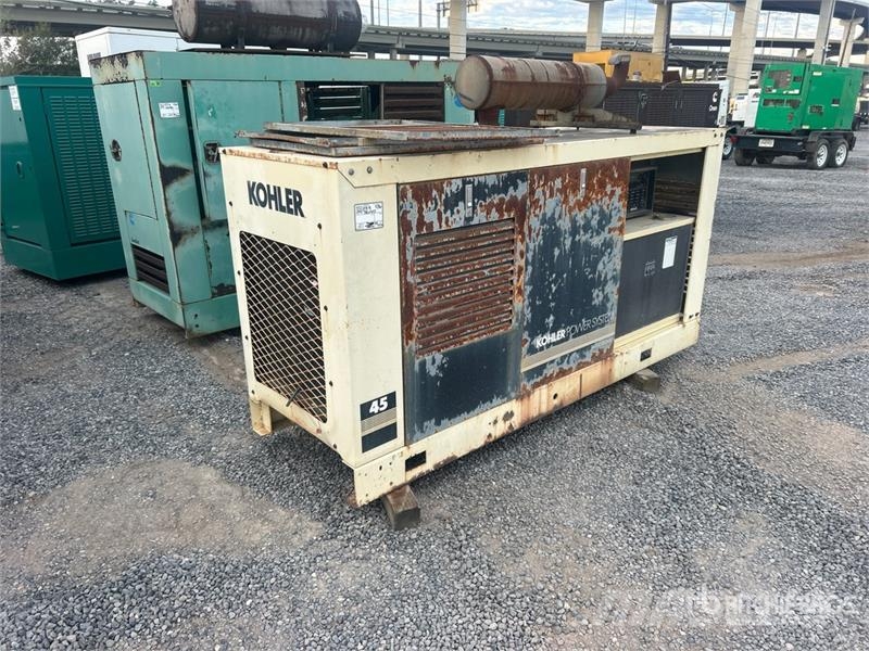 Kohler 45RZ72 40 kW Skid-Mounted Generator Set Dizel generatori