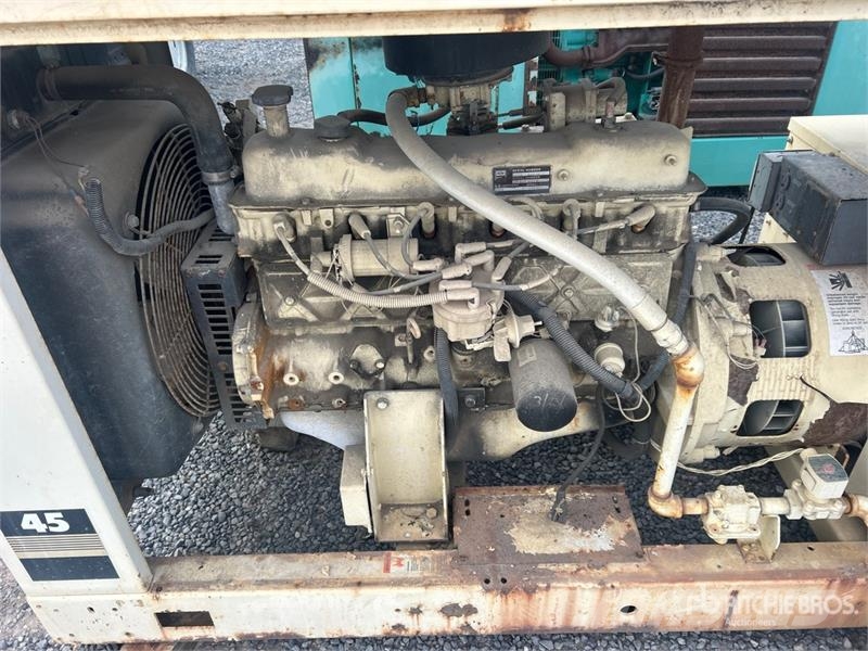 Kohler 45RZ72 40 kW Skid-Mounted Generator Set Dizel generatori