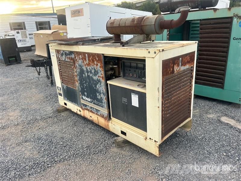 Kohler 45RZ72 40 kW Skid-Mounted Generator Set Dizel generatori