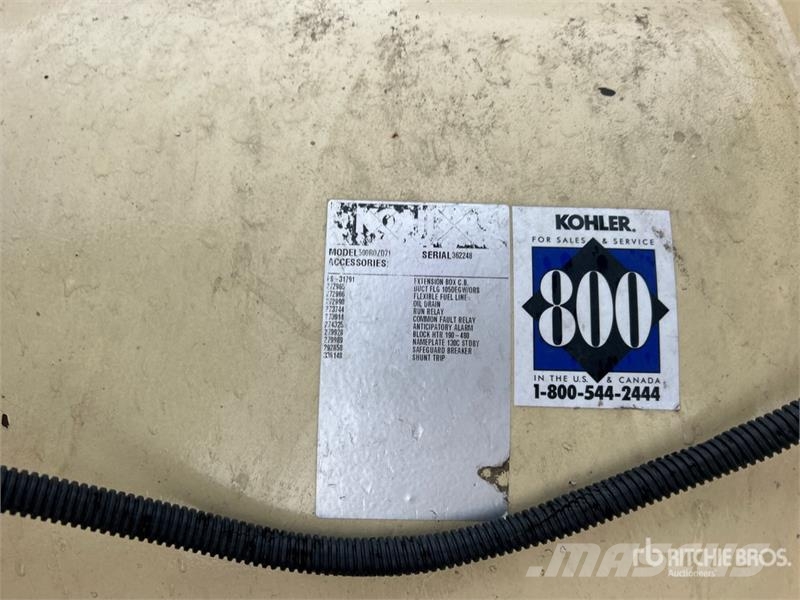 Kohler 500 kW Skid-Mounted Generator Set (Inoperable) مولدات ديزل