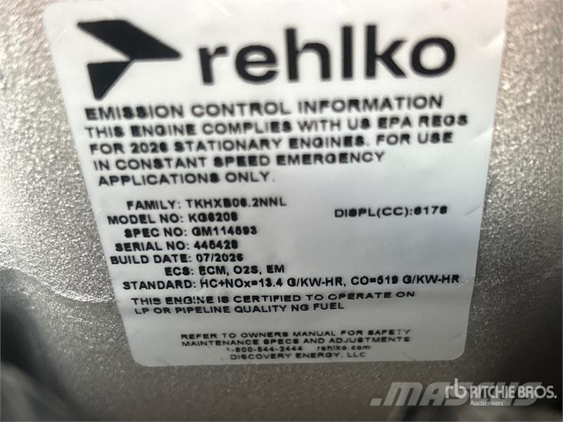 Kohler 60RCLB 58 kW Generator Set (Unused) Diesel Generatoren