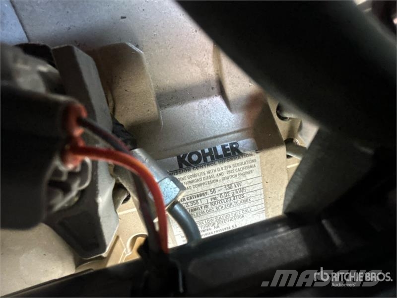 Kohler 75 kW Skid-Mounted Generator Set Dizelski agregati